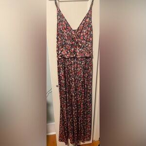 4/$25 bundle deal- Vibrant Floral Maxi Dress